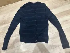 クルーネック カーディガン