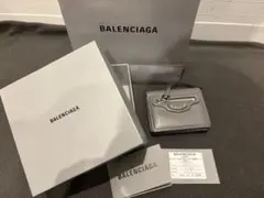 BALENCIAGA 三つ折り財布 グレーのサムネイル