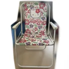 最終　レア　2000年　ハローキティ　アウトドアチェア　ハイビスカス柄 2026年最新】HELLO KITTY アウトドアチェアの人気アイテム - メルカリ