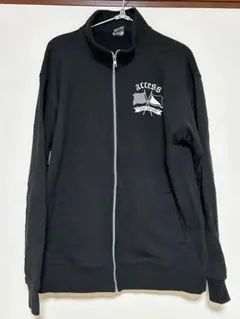 access sync parade XL 黒 パーカー ジャケット