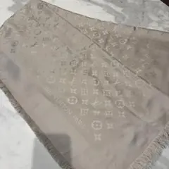 Louis Vuitton ルイヴィトン　ベージュ　モノグラム ストール