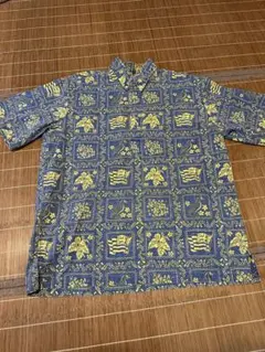 90's レインスプーナー ビキニタグ ラハイナセーラー柄 M ※ダメージ有