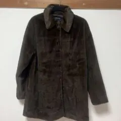 ✨JEANASIS ジーナシス ファーステンカラーコート 茶 コート!