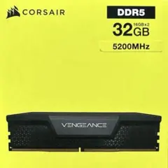 中古 CORSAIR VENGEANCE DDR5 5200MHz 32GB