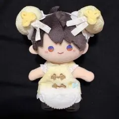 ぬい服 10cm 中華風　黄色　かわいいのサムネイル