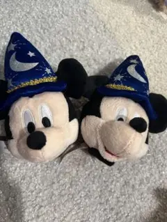 ミッキー　魔法使い帽子 ファンタジア　ぬいぐるみ　カスタムカチューシャ　香港