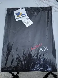 【新品】UNIQLO KAWS+WARHOL スウェットパンツ ブラック XL