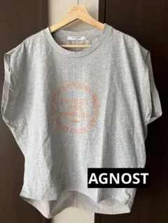 AGNOST femme ドッキングTシャツ 半袖