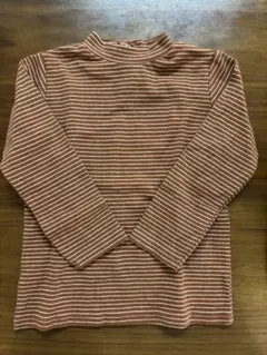 ZARA ブラウンストライプ 長袖Ｔシャツ 3-4歳