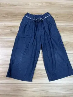 ダークブルー キッズパンツ 120cm