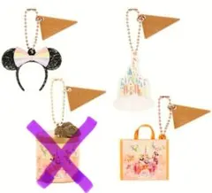 ★ Disney 40周年ガチャ　★ 　　　キーホルダー3個セット