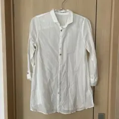 お値下げします♡パラスパレス綿100% 七分袖　ブラウスのサムネイル