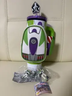 バズ・ライトイヤー 水筒・ウォーターボトル ストローキャップ・ポーチ