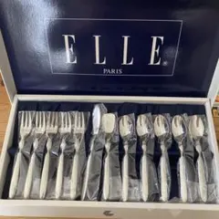 未使用　ELLE PARIS カトラリーセット 12点のサムネイル