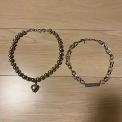 JEANASIS ネックレス 2点セット