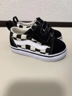 Vans チェッカー柄 スニーカー 13センチ（箱無し）