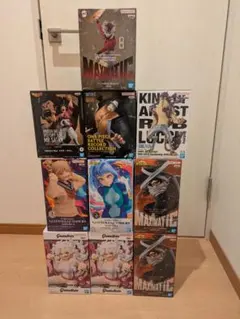 未開封】人気アニメ プライズフィギュアまとめ売り 12点セット