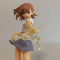 A Certain Scientific Railgun CapsuleQ Fraulein Misaka Mikoto Figure by Kaiyodo