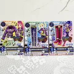 アイカツ パンクチェックダッフルコート キャットプリントパンツ 藤堂ユリカ