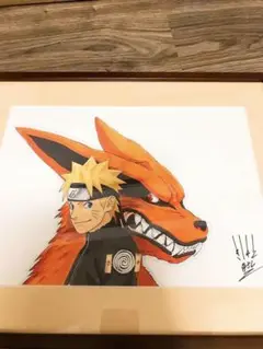 匿名配送❣️ NARUTO展 ナルト 複製原画 ミナト 九喇嘛 希少価値 NARUTO 複製原稿 ミナト ナルト 九尾 - メルカリ