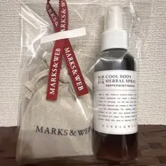 新品 MARKS&WEB クールボディハーバルスプレー＆ボタニカルサシェセットのサムネイル