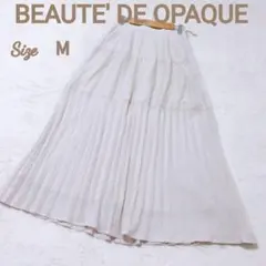 【ボーテドオペーク】ワールド　未使用品　ロングプリーツフレアスカート