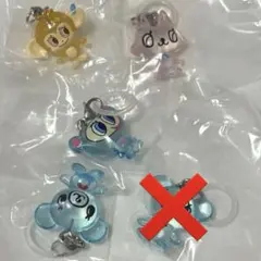 ナルミヤキャラクターズ　めじるしアクセサリー　ナカムラくんミント ルッキーピコ