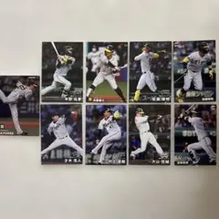2023〜25 阪神プロ野球 トレーディングカードセット9枚