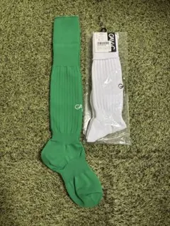 ガビック GAViC サッカー ソックス ストッキング 19〜21cm 新品緑白