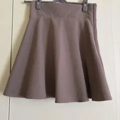 新品タグ付き　INGNI ミニスカート　レースアップ ブラウン