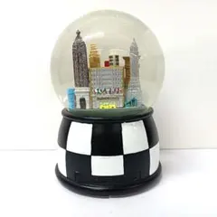 ジャンク品　Bloomingdale's　NY　スノードーム　オルゴール付き