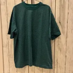 未使用！無印良品グーリンボーダーTシャツXLのサムネイル
