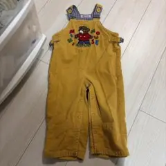 MIKI HOUSE コーデュロイ オーバーオール 90cm