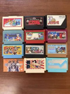ファミコン ソフト まとめ売り 11本 レトロ いっき ドラクエ 聖闘士星矢 等
