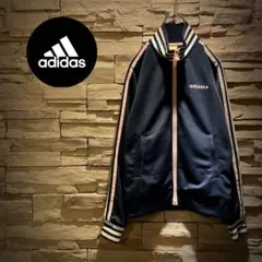【激レア】y2k/あのちゃん/adidas/トラックジャケット/黒/絶妙配色/S