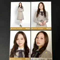 乃木坂46　梅澤美波　乃木コレ 40th制服　生写真　Nコンプ、R