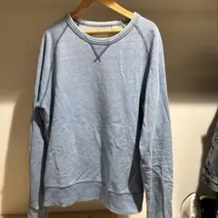 ライトブルー M ラグランスリーブ スウェット