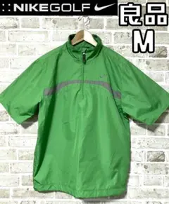 【24時間以内/匿名配送】良品 ナイキゴルフ メンズ 半袖 ジャケット Mサイズ