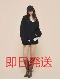 ANDMARY レイヤード風ニットセットアップ*-*