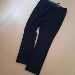 ベロア風パンツ ストレート ブラック TL7号のサムネイル