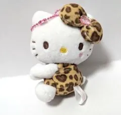 ハグマスコット　ヒョウ柄　キティ　サンリオ