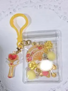 キャンディーバッグキーホルダー 黄色