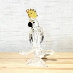 【値下げ不可】スワロフスキー バタンインコ キバタン オウム Cockatoo