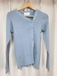 CAPRICIEUX LÉMAGE リブ編みカーディガン