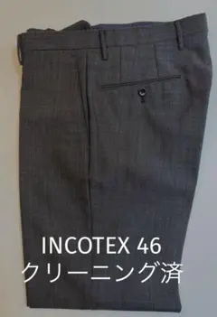 美品✨ INCOTEX インコテックス 千鳥格子 スラックス 44 グレー - メルカリ