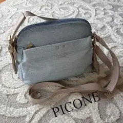 PICONE ピッコーネ　ショルダーバック　チャーム付き　エコバックプレゼント♪