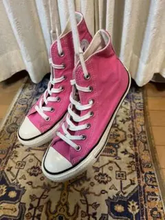 コンバース　us originator ピンク　ハイカットスニーカー