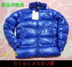 正規品未使用モンクレール ダウンジャケット　MONCLER　ワッペン　ブルー　青のサムネイル