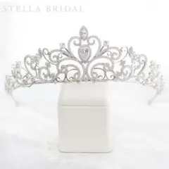 STELLA BRIDAL ウェディングティアラ ロマンティックシェイプ III