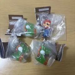 スーパーマリオ　めじるしアクセサリー　４個セット　マリオ ヨッシー